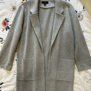 J. Crew Eloise sweater-blazer - Heather Grey